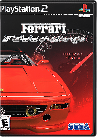 Ferrari F355 Challenge PAL Playstation 2 PAL box art